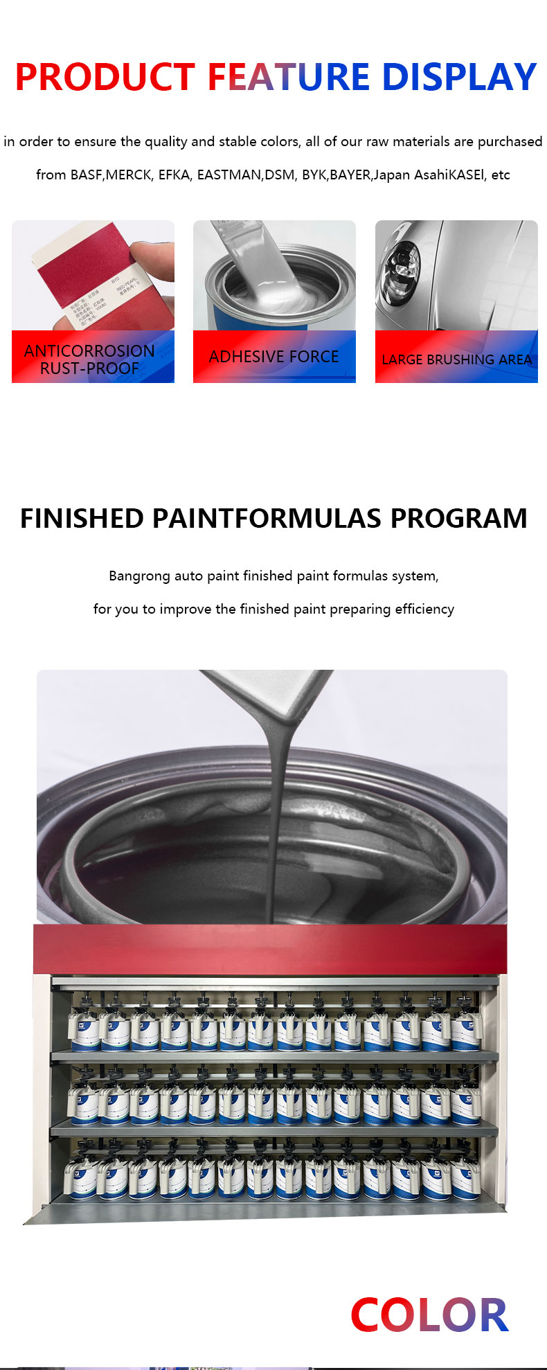Sunfeng Candy Red Car Colour Paint Automotive Refinish Paint for Eco-conscious Buyers