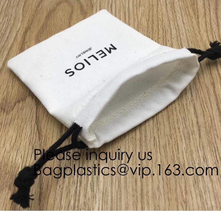 Organic Cotton Reusable Produce Bags, Biodegradable Eco-Friendly Bulk Bin Bags for Food - Small 5x7 - Sachet Bags, Fruit
