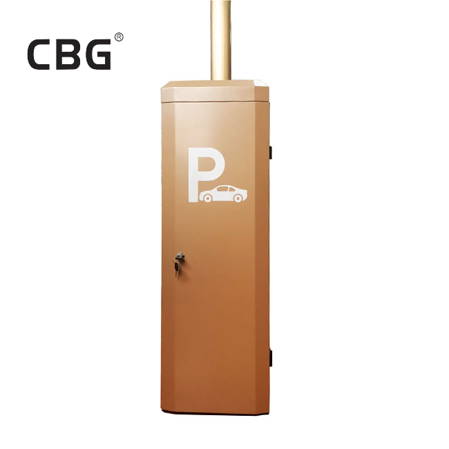 Community Parking Lot Barrier Gate DC24V 120W with Vehicle Plate Reading System