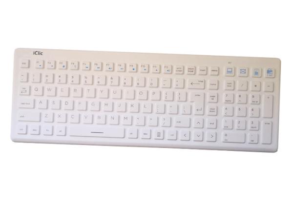 Quality 5VDC 2.4G IP65 Washable Wireless Medical Keyboard Numeric Key for sale