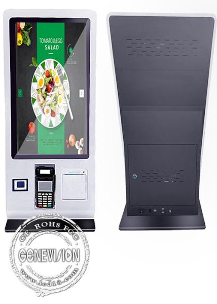 Quality 24 Inch WiFi Desktop Self Service Payment touch screen Kiosk Supporting NFC Credit Card for sale