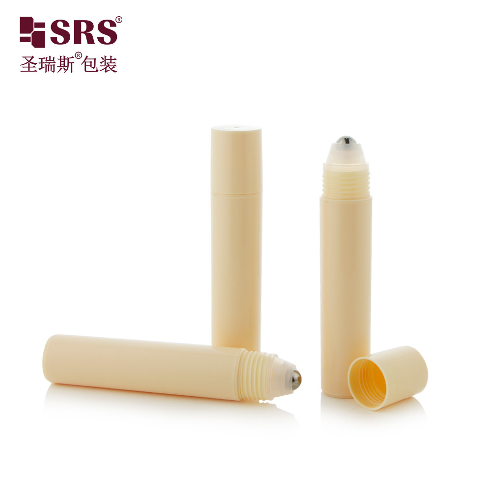 RPP-20ML Glossy Matte Finished In Mold Economical Injection Custom Color PP PCR Eco-friendly Rolll-On Design Leak Proof Bottle