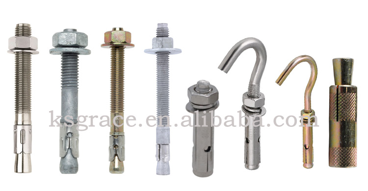 Plastic Drywall Wall Anchors Nylon Wall Plug Anchor With Self Tapping Screws For Plasterboard