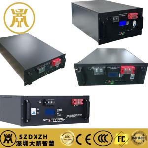 China Black Lithium Battery 19 Inch Rack Lithium Iron Battery 150AH wholesale