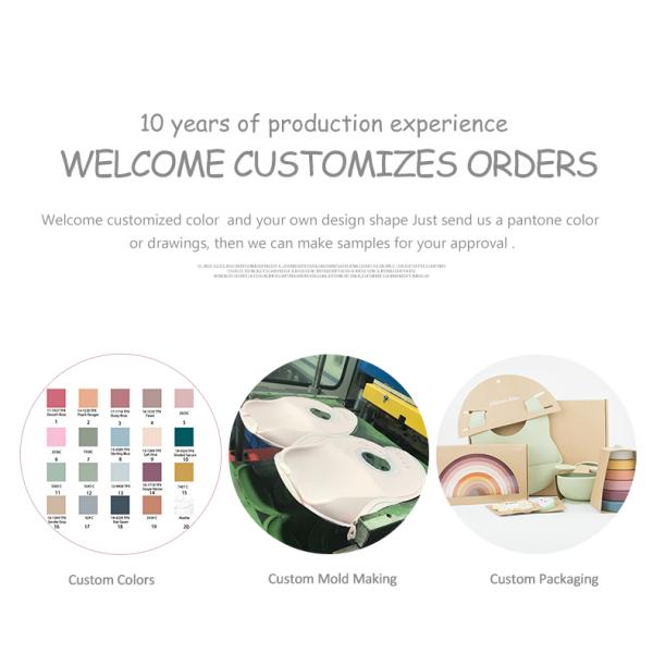 Smile Face Cute Silicone Kids Toys Silicone Rattle Teether With Customize Logo OEM ODM