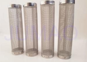 China Stainless Steel Single Layered Sintered Filter Element Constant Filter Rating on sale