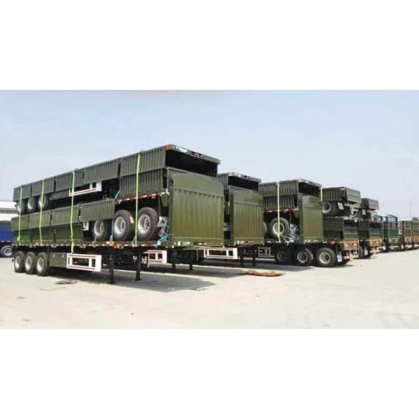 Quality Electrophoresis KTL Powder Coating Semi Trailer for CIMC Signage Crime Transport Truck for sale