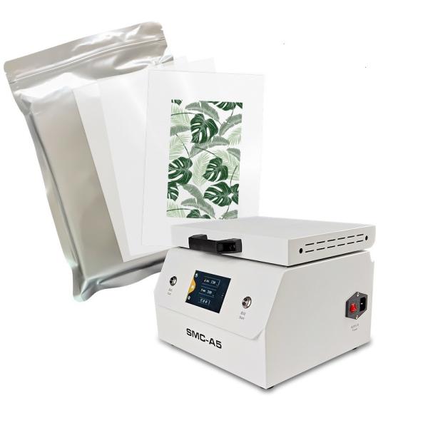 Colored A5 Desktop Mini 3D Sublimation Machine SMC A5 For Sublimation Coated Phone Cases Printing 3d Vacuum Heat Press