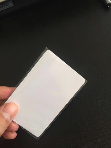Quality Cr80 Pvc Card Material 0.3mm 0.4mm 0.76mm Thickness Easy Printing for sale