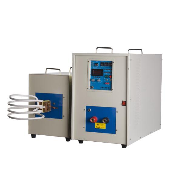 CE, SGS IGBT 40KW Medium Frequency induction heating equipment for forging steel, copper