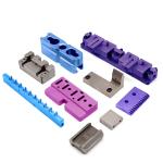 5 Axis Turning Precision CNC Machining Parts Durable Color Anodized