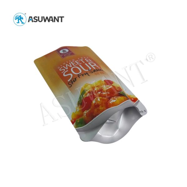 Custom Printed Food Packaging Bags Zip Lock Aluminum Foil Laminated With Logo