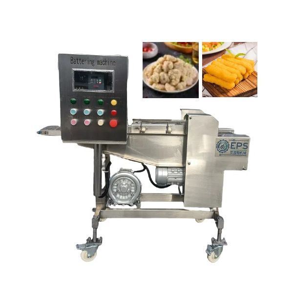 EPS Original Designing Automatically Battering Machine Tempura Batter Applicator Coating Machine
