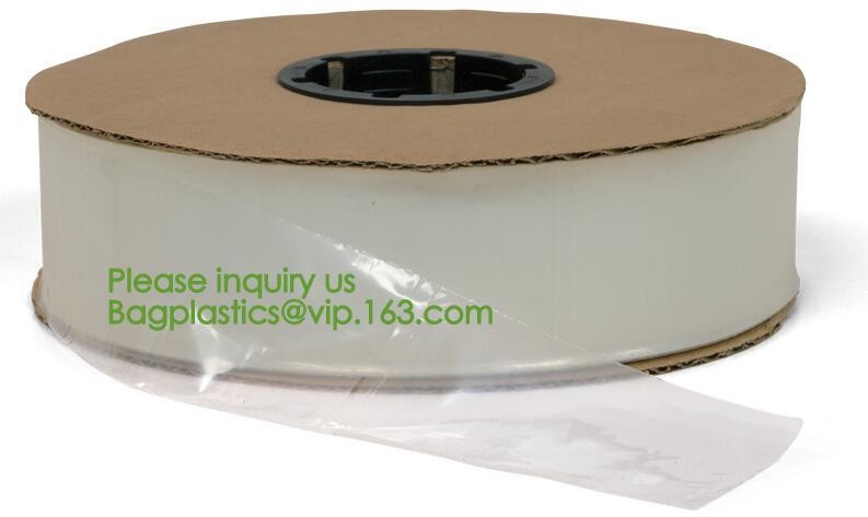 Clear LLDPE Easy Tearing Line Pre-Opened In Roll Bag,Factory Custom Autobag Preopened Polybag On A Roll