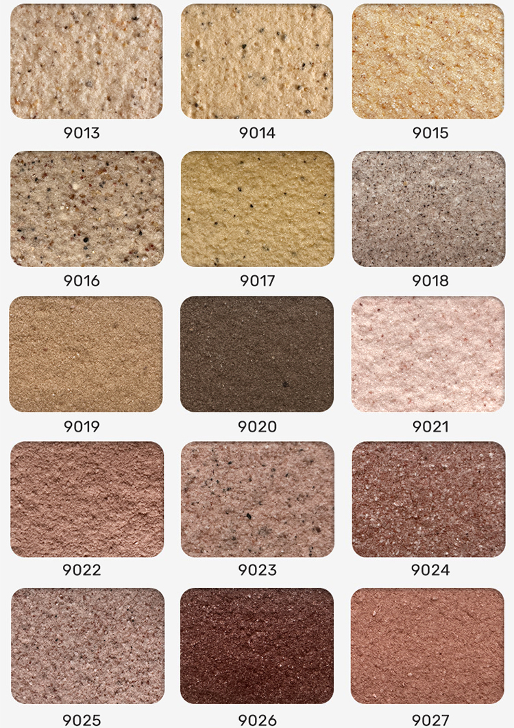 NEWNESS Direct Supply Rock Effect Outside Wall stone Paint in Brush Application Method