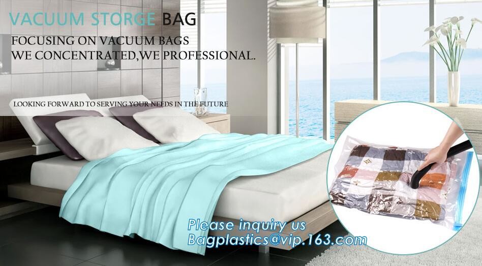 Embossing Resealable Vacuum Food Bags For Household Eco- friendly Texture Vacuum Food Storage Plastic Bag Rolls Moisture