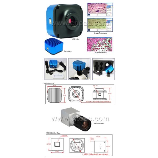 Microscope Accessory Mini COMS Digital Microscope Cameras A59.3504