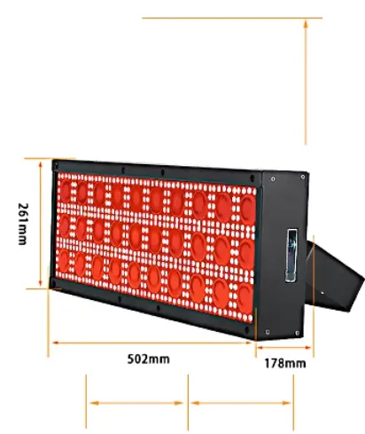 ATG 30pcs 300W Led Strobe Light DJ Club Party Stage Light with 50000 Hours Lifespan