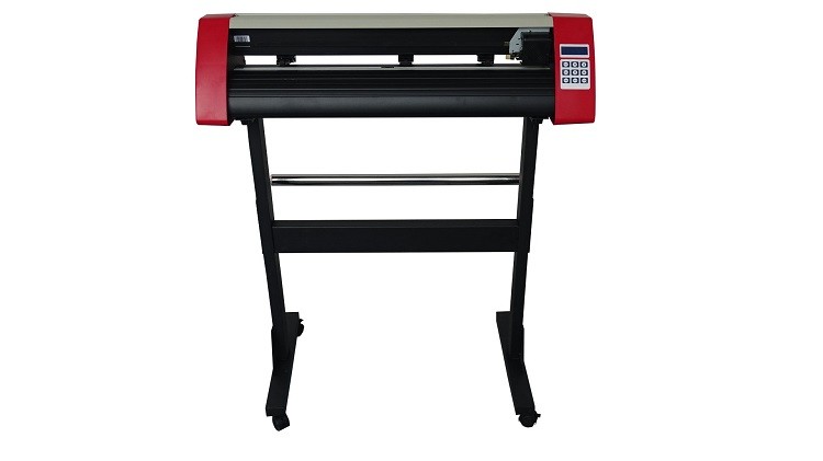 China 85V Iron Stand 28 Inch 720mm Contour Vinyl Cutter wholesale