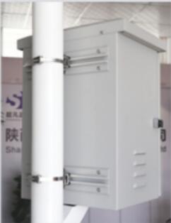 Rainproof Robust IP55 Outdoor Pole Mount Enclosure With Back Panel / Circuit Breaker Box