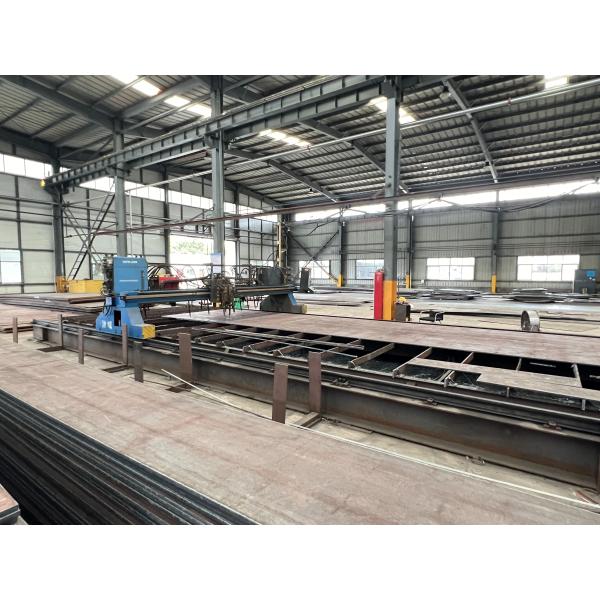 Industrial Design Prefab Light Structure Steel Ladder for Warehouse and Workshop