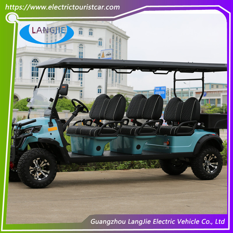 Factory Electric Luggage Cart 48v/5kw Heightened Guardrail HS CODE 8709119000