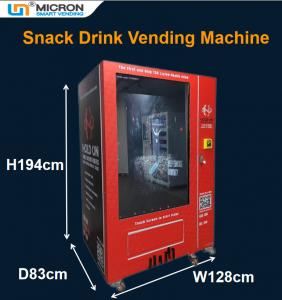China 55 Inch Ads Vending Machine With Card Payment System Suitable For Selling Beverage, Food, 3ce, Phone wholesale