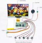 10.1 inch LCD Screen 1280X800 IPS LCD Display module for digital advertising LCD