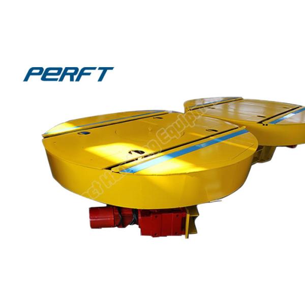 Heavy Duty Stuff Handing Remote Control Manual Pallet Turntable For Warehouse