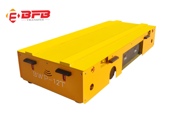 Workshop Electric 10 Ton Material Handling Platform Large Wheels