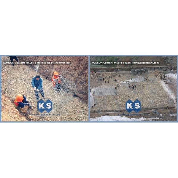 Customized Automatic Gabion Mesh Machine Hexagonal Wire Gabion Netting Production Line