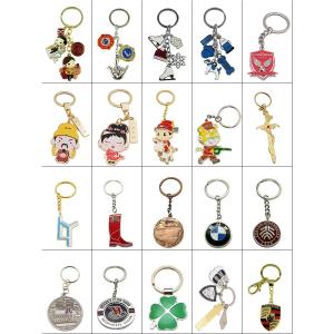 China Animal Sandblast Custom Logo Keychains 1.25inch - 2inch Personalized Keychains Bulk wholesale