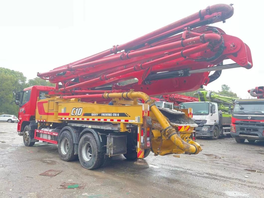 Used Concrete Boom Pump 2021 Year 47m Concrete Pump Truck