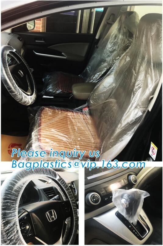 customized plastic car seat cover fit for all seats, Custom Car Seat Cover Package Disposable PE Plastic, limited, ltd,