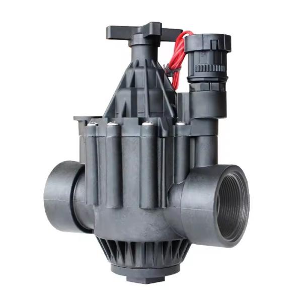 Quality 21m3/h Flow Rate Iirrigation Solenoid Valve  with Durable Plastic 2'' Thread for sale