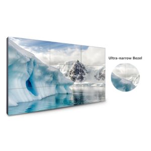 China 350cd/m2 1.8mm Bezel 4k Controller LCD Splicing Screen wholesale