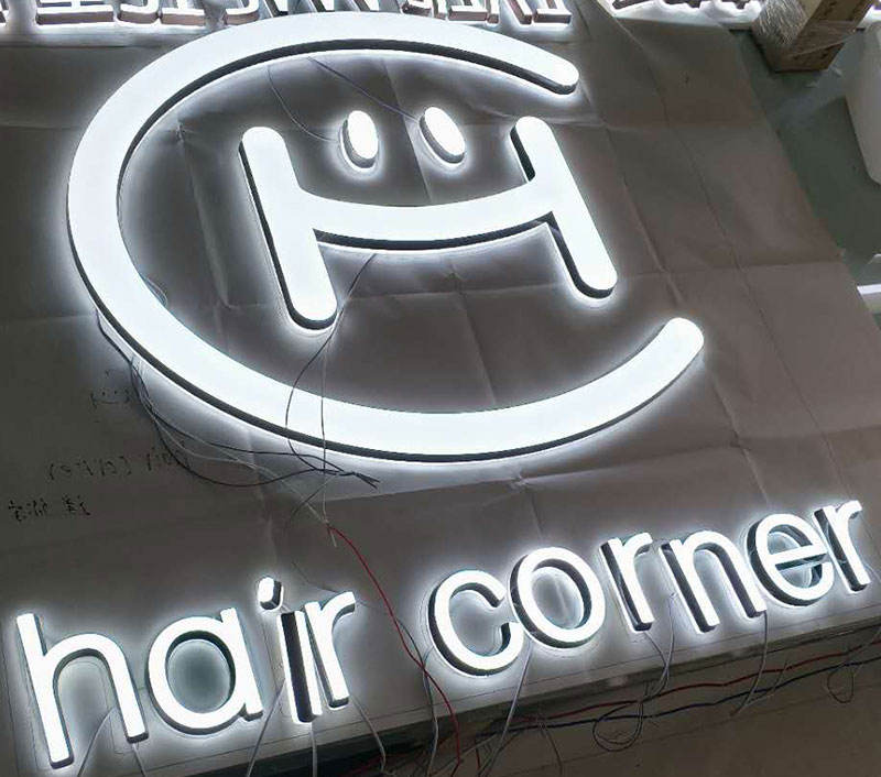 Custom 3D Modern House Number Address Mini Led Acrylic Sign