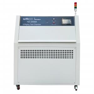 China UV Accelerated Aging Weathering Tester Ultraviolet UV Light Simulation Aging Test Chamber From 50 °C to 75 °C wholesale