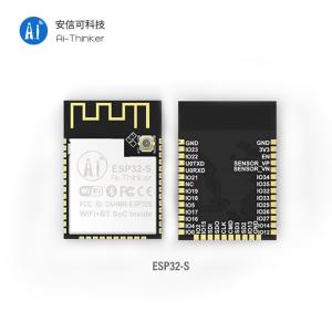 China Ai-Thinker ESP-32S WIFI Bluetooth Dual Antenna Module ESP 32 ESP-32 Smallest BLE Beacon Chip Module wholesale
