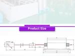 High- UBTT-01Y UNIVO Temperature Sensor for 0-500C Measurement and 24VDC Power