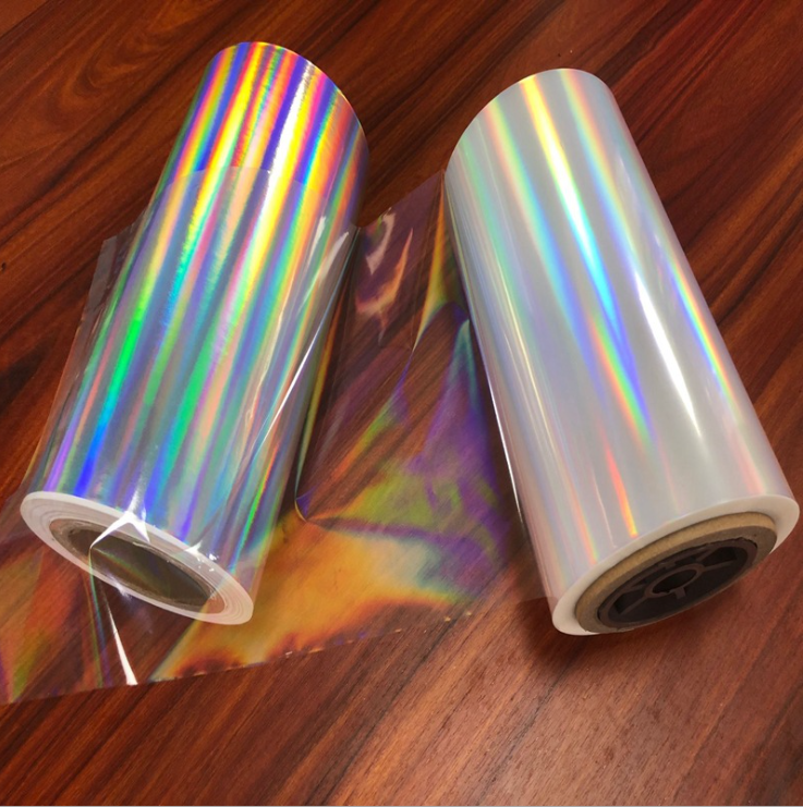 Thermal Holographic Transparent Lamination Film For Laminated Paper Board Packaging