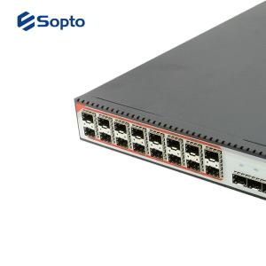 Standalone 16 PON GPON Equipment RU 19 Inch 1U Rack Mounted Device With 1 USB Interface