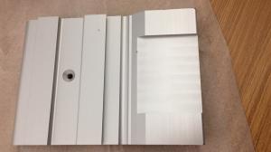 ROHS TS16949 Certified Aluminum Machined Parts With Mechnically Polishing