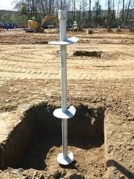 Foundation Repair Solutions Hot-DIP Galvanized Helical Piers Anchor