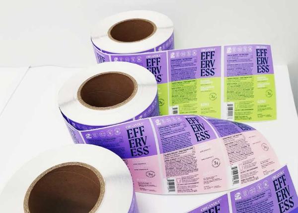 Quality CMYK Vinyl Personalized Waterproof Labels for sale