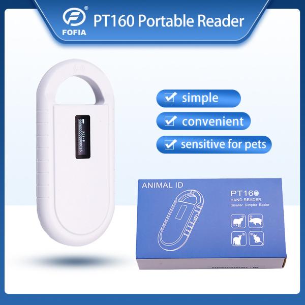 Quality Bluetooth Lithium Battery Pet Microchip Scanner With USB for sale