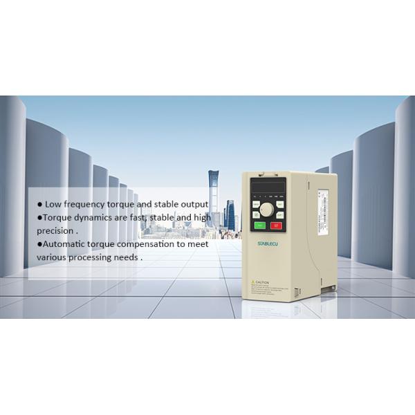 Low Power 1.5KW Variable Frequency Inverter , IP20 Three Phase Frequency Converter