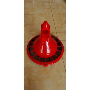 Round Poultry Feeding Pan for Farming Livestock