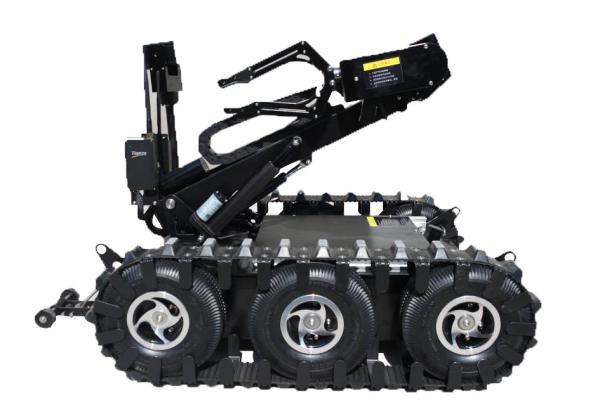 Wireless / Wired Tactful Eod Robot Helps Move Dangerous Bombs With Mechanical