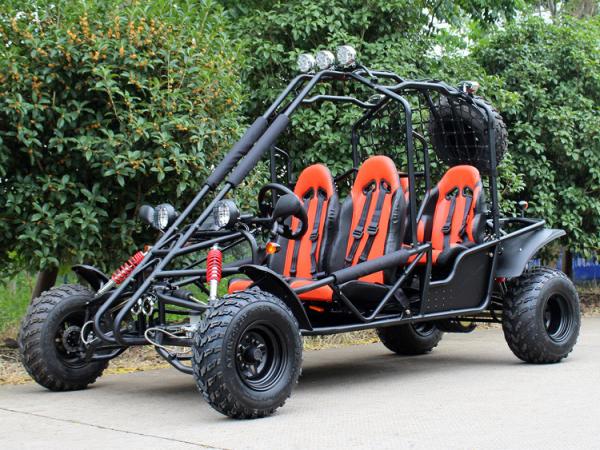 Quality Mini 200cc Disc Brake CVT Go Kart Buggy With Single Cylinder , 4 Stroke for sale
